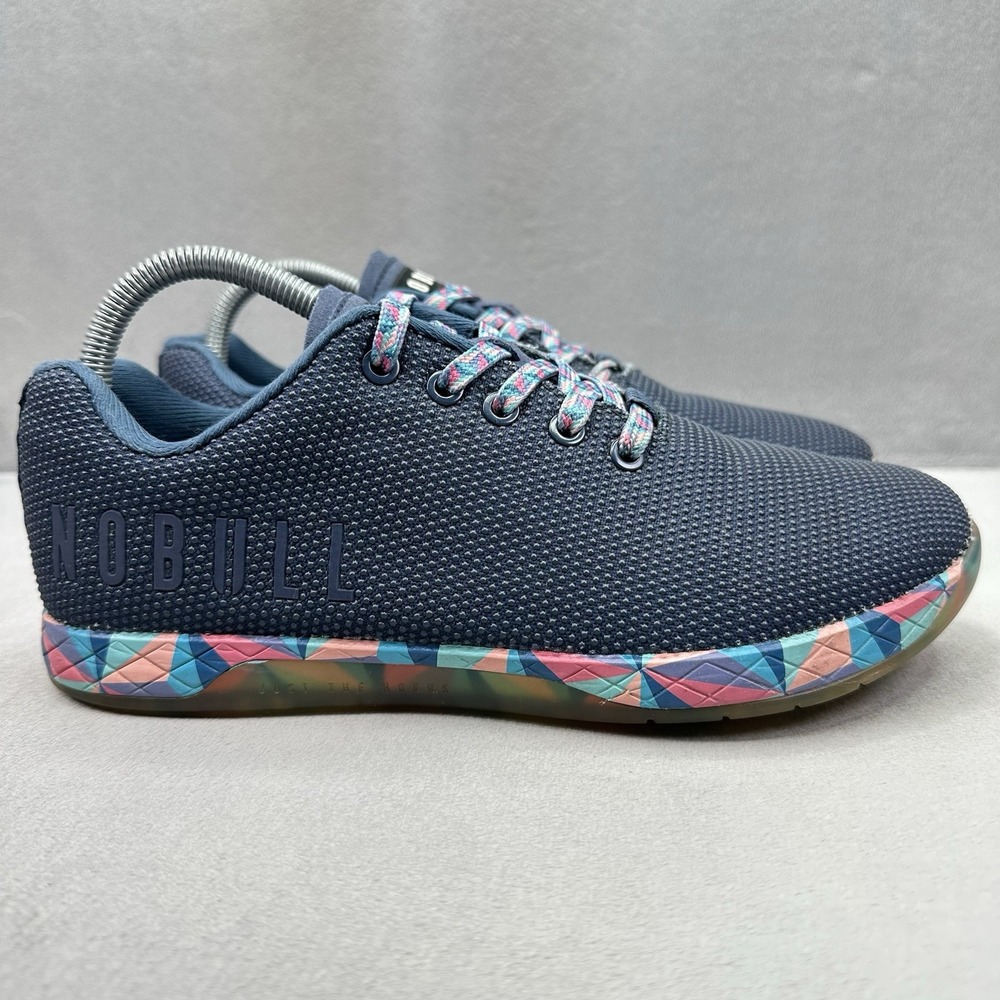 NOBULL Prism Trainer Womens Size 9 Shoes Navy Blue Training CrossFit Gym Workout